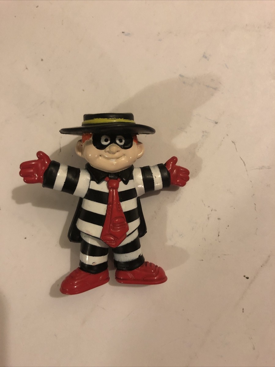 McDonalds Happy Meal 1995 Hamburglar Ham Burglar PVC 3