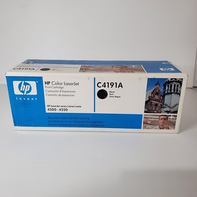 HP Color LaserJet Toner Cartridge Ink Black C4191A For Series 4500 4550 ...