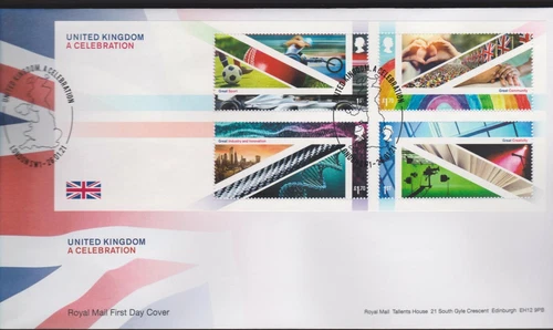 2021 FDC - United Kingdom - A Celebration - London SW1 Pmk - Sent Post Free
