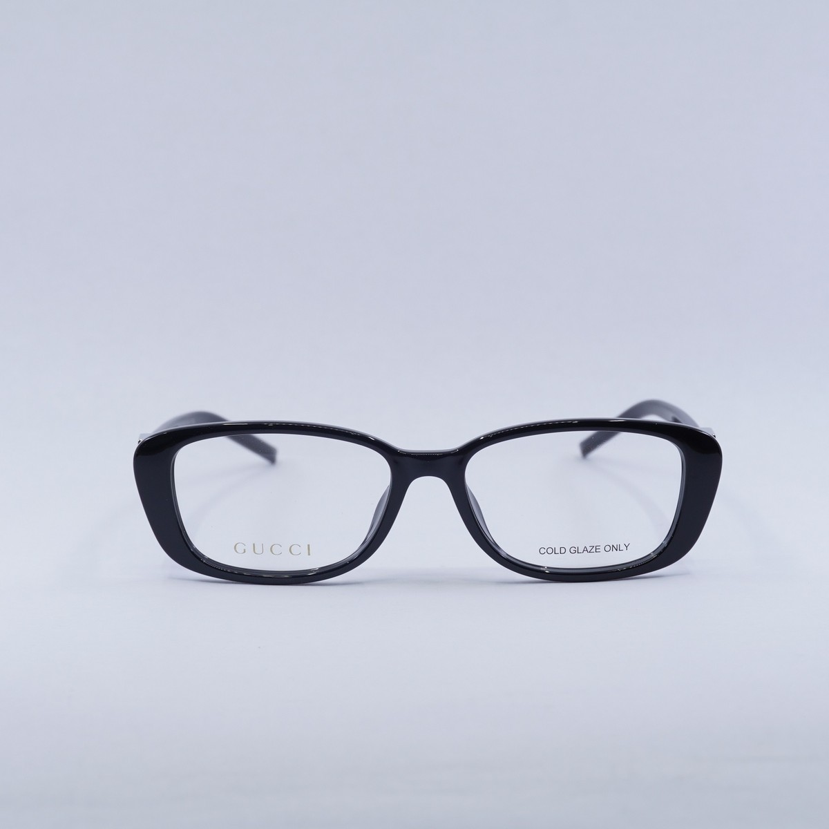 GUCCI 長方形フレムメカネ GG1685OK 001 GUCCI GG1685OK 001 Shiny Black 54mm Eyeglasses New Authentic