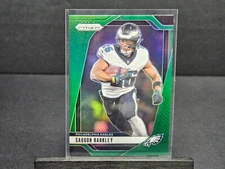 2024 Panini Prizm SAQUON BARKLEY GREEN COLOR MATCH #232 Philadelphia Eagles
