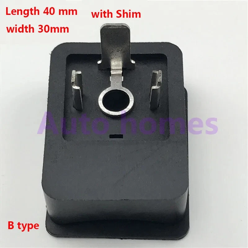 10 Pcs/lot 3-plug 4-plug Solenoid Valve Plug Socket Connector Box Square Base  - Image 4 of 4
