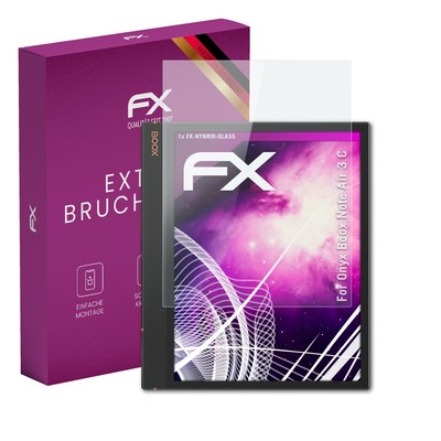 atFoliX Glasfolie für Onyx Boox Note Air 3 C Displayfolie 9H Schutzpanzer