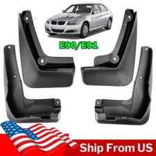 4x Mud Flaps Splash Guards for 2008- 2012 BMW E90 E91 320i 325i 328i 335i xDrive