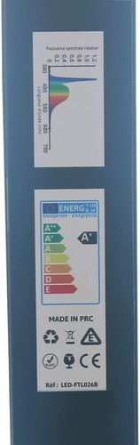 Florastar Grow TLED Luminaria de cultivo LED para crecimiento de 55cm (26W) - Imagen 6 de 6