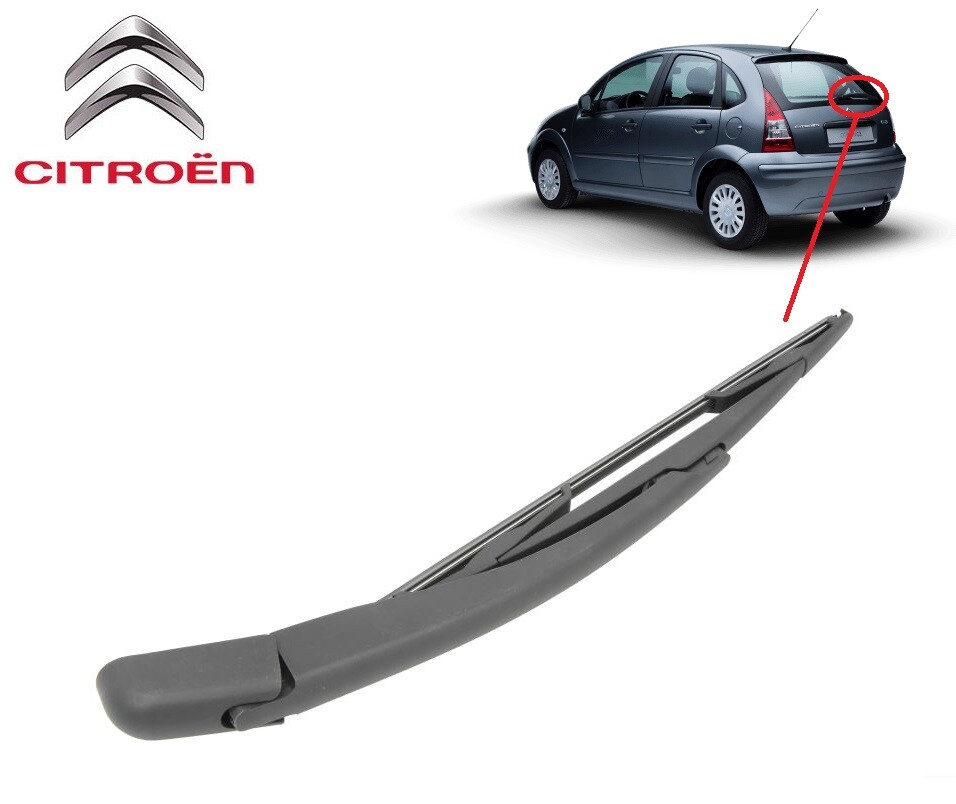 Citroën C3 2002 Al 2009 Braccio Tergilunotto + Spazzola Tergicristallo Tergi - Miniatura 2