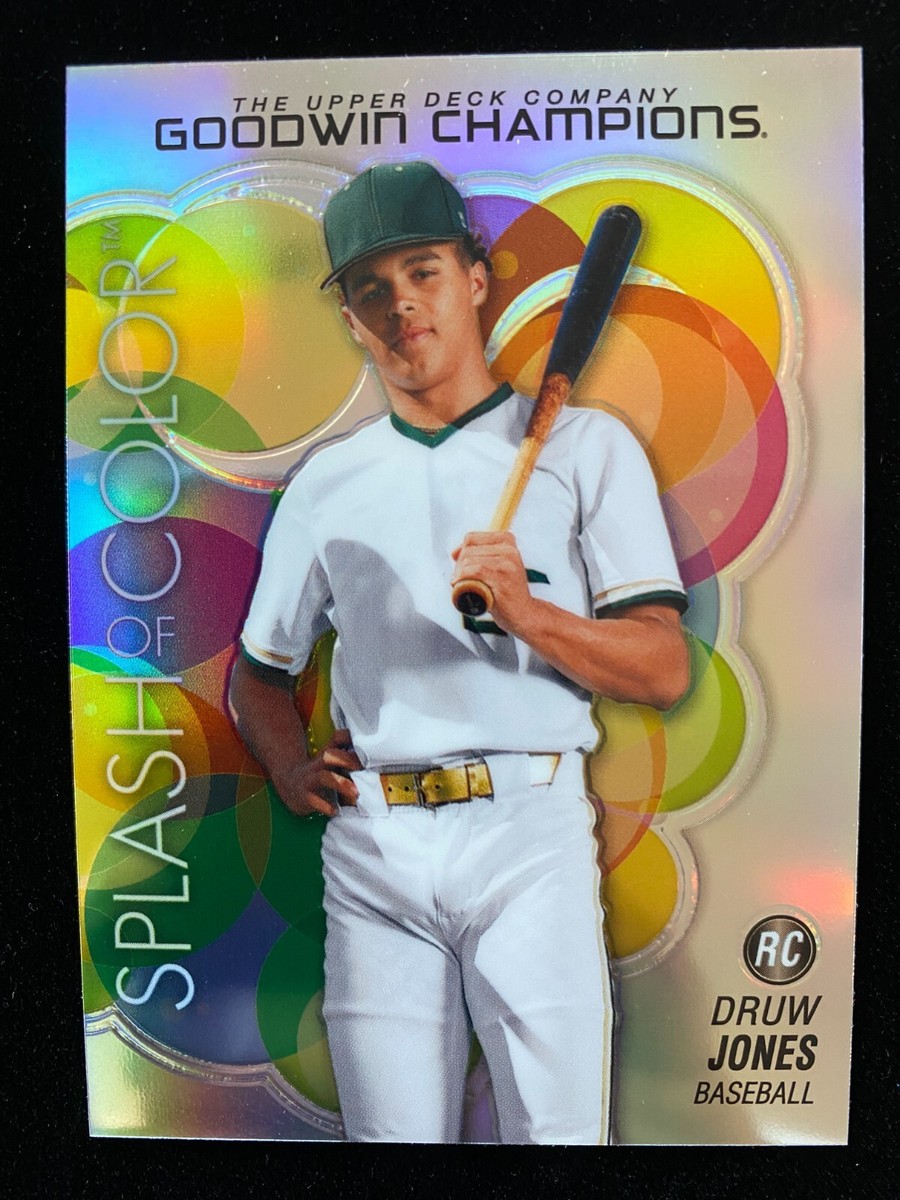 Druw Jones autograph Panini　/399 2023 Bowman Chrome Mega Druw Jones Mojo Green Refractor