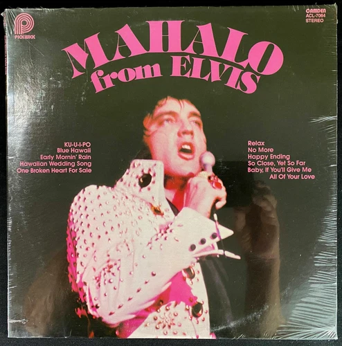 Elvis Presley – Mahalo From Elvis – SEALED LP