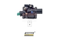 Thermostat FüR Citroen C2 C3 C4 Peugeot 206 207 307 308 Partner 1.4 1.6 16V