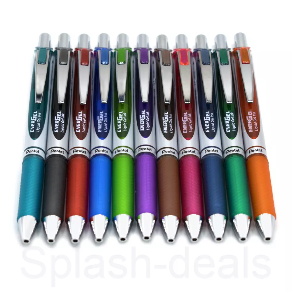 Pentel Energel XM BL77 Gel Pens 0.7mm Retractable Liquid Gel Ink Rollerball