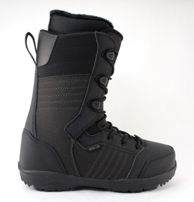 Ride Snow Boots Men\'s 8.5 Black Leather Snowboarding Hiking Outdoor Ski Winter Ride Context Snowboard Boots - 2024 - Cole Sport main image 4
