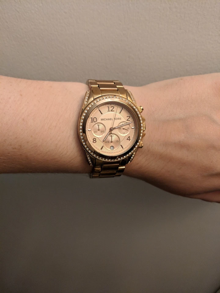 Reloj Pulsera Michael Kors Oro Rosa ('Blair') Foto 3 de 4