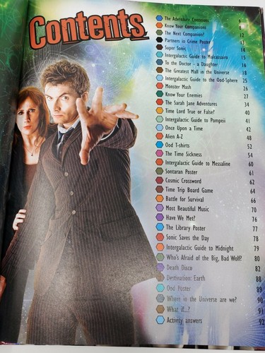The Official Doctor Who Annual 2009 By BBC - Picture 2 of 3