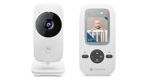 5055374710081 Motorola VM481 Baby-Videoüberwachung 300 m FHSS Weiß Motorola