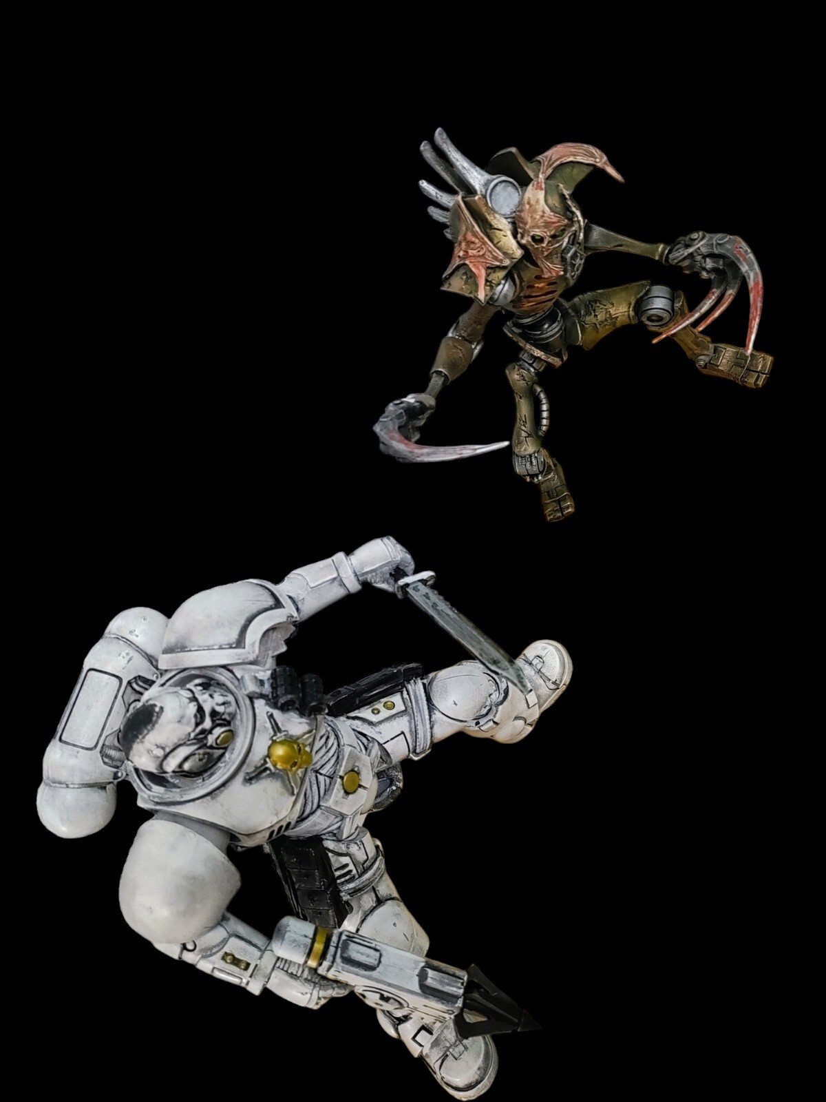 McFarlane Warhammer 40K - Custom SPACE MARINE REIVER VS Necron Lot | eBay