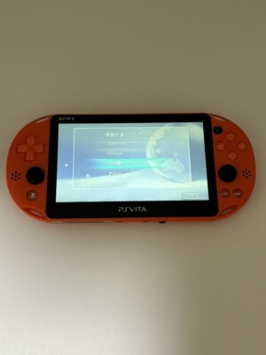 SONY PlayStation PS Vita Wi-Fi Model PCH-2000 ZA24 Console Neon
