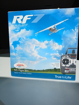 PRE-OWNED RealFlight RF7 R/C Flight Simulator TTX600 6-Channel 2.4GHz SLT