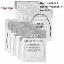 JMU Dental Orthodontic Arch Wire for Brace Over-expanded Round/ Rectangular