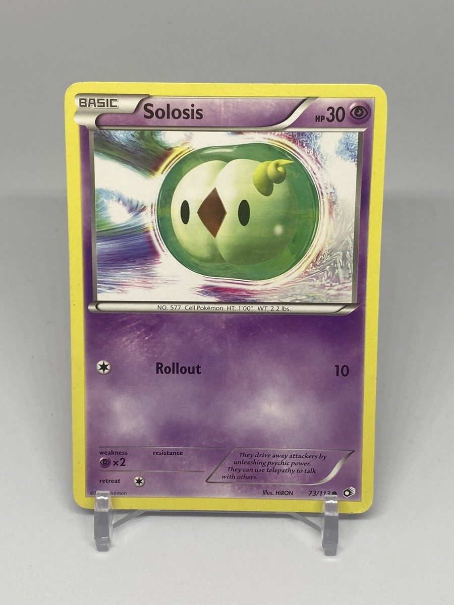 solosis pokemon card value Pokémon TCG Solosis Legendary Treasures 73/113 Regular Common
