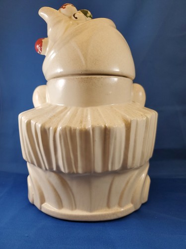 Vintage McCoy Clown Cookie Jar with Lid 1940's Estate Fresh - Picture 3 of 10