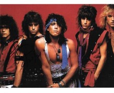* JUAN CROUCIER * signed 8x10 photo * RATT BASSIST * COA * 8