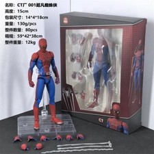 In Stock CT Toys MAFEX No. 001 The Amazing Spider-Man 6in Figure Andrew Garfield