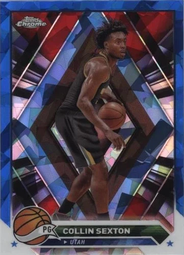 2023-24 Topps Chrome Sapphire Edition - Collin Sexton #90