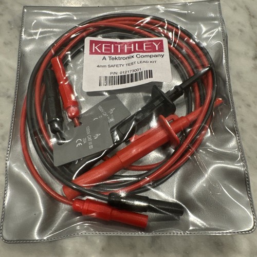 New Keithley 8608 High Performance Safety Clip-on Test Leads Tektronix