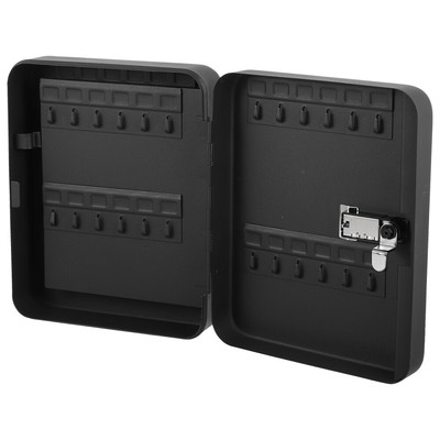 Wall Mounted Decorative Locking Organizer 48 Bit Security Cabinet