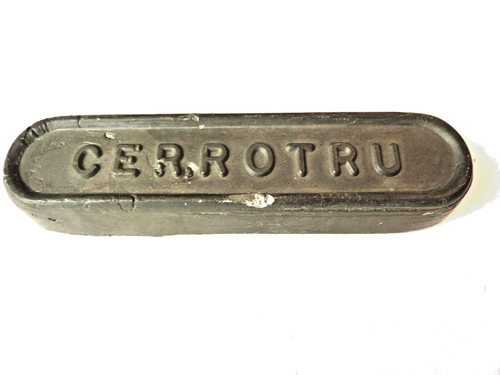 Vintage Cerrotru Low Melting Temperature Alloy - 1 lb, 12.8 Oz  Ingot