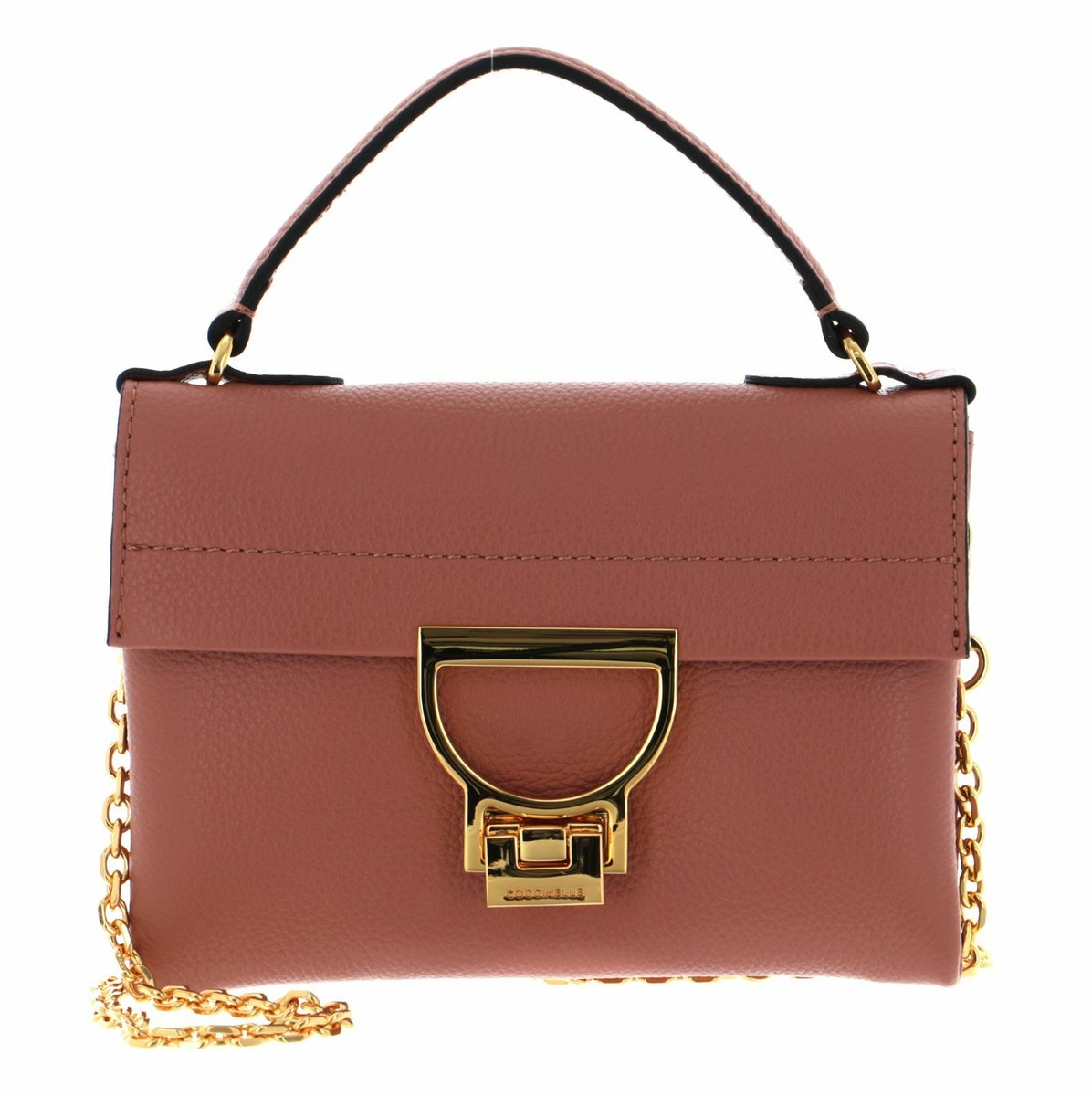 Coccinelle Mignon Top Handle Mini Bag Handbag Bag Litchi Pink New - Main Image