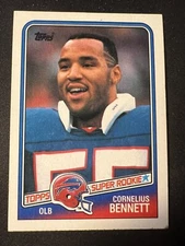 1988 Topps Cornelius Bennett #230 Rookie RC