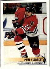 1994-95 Topps Premier #368 Paul Ysebaert Chicago Blackhawks NHL Hockey