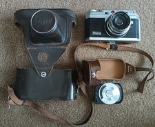 Petri 2.8 Silver 35mm Film Camera w/ Case  Argus Light Meter