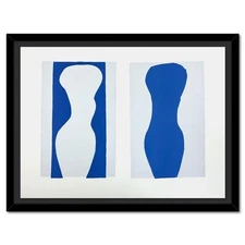 Henri Matisse 1869-1954 (After), "Formes (Forms)" Framed Limited Edition Lithogr