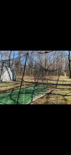 Outdoor Batting Cage, 34 Feet Long 10 Feet Wide. Legs included