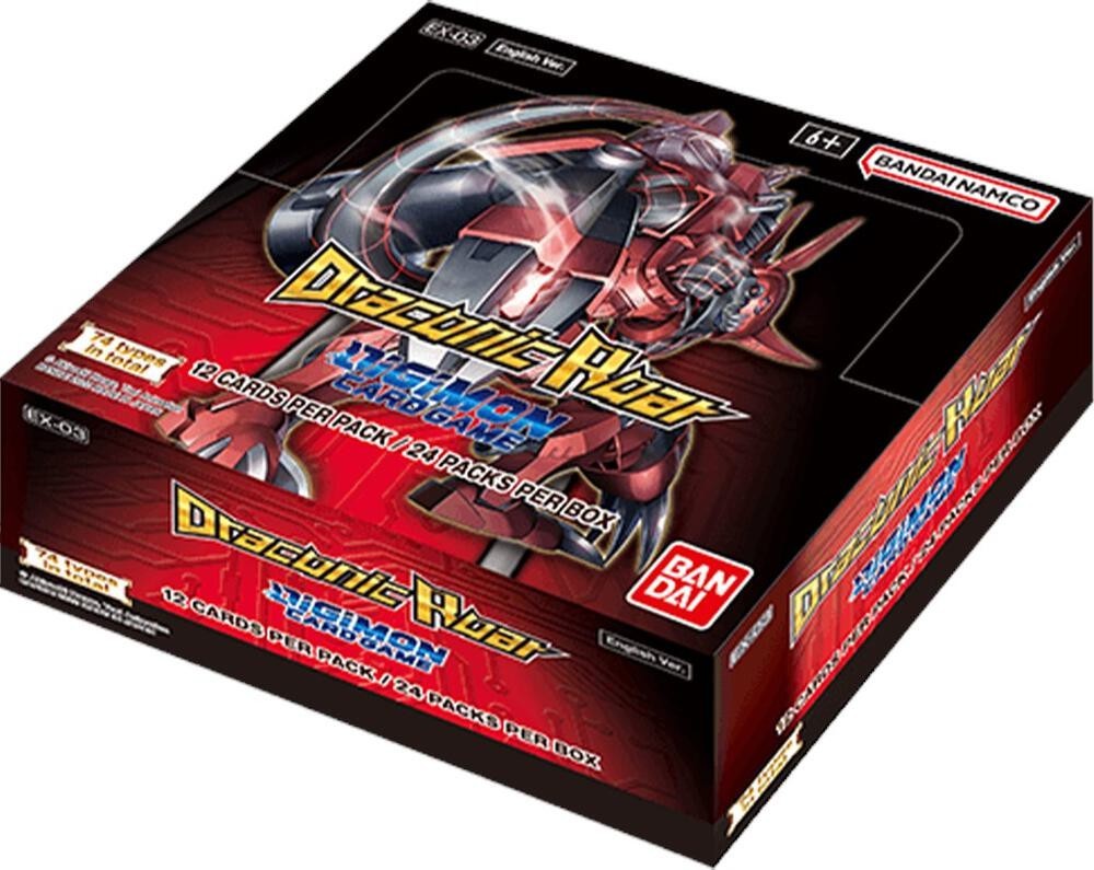 Draconic Roar Booster Box [EX-03] Digimon TCG ✨USA Ship Authorized Sell