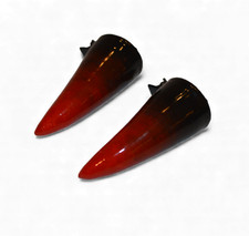 1 Pair Devil Horns Hair Clips Headwear Costume Accessories for Halloween Cosplay