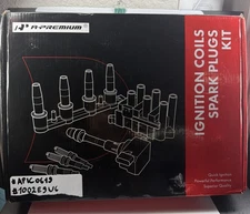 APIC0619 Ignition Coil and Spark Plug Kit Set of A Set of 12 Iridium, 3-Blade