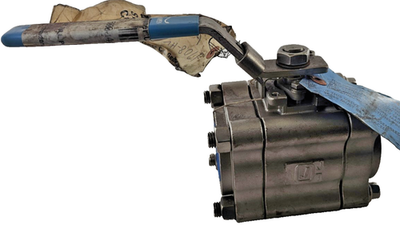 #ad 4D 3600 XTB2 JAMESBURY 1 1 2quot; BALL VALVE NPT 316SS 1200PSI 475WSP SOCKET WELD $194.95