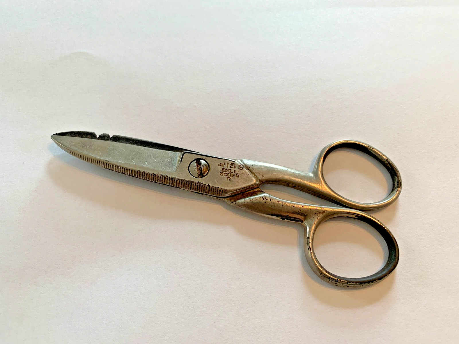 Scissors Electrician Vintage WISS USA Bell System C-image