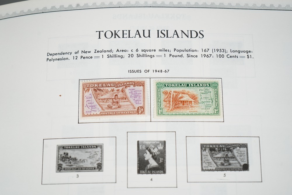 WORLDWIDE T-Z 1910-1970s COLLECTION OF 3,100+ STAMPS MINT & USED IN MINKUS ALBUM