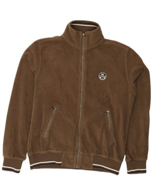 North Sails Herren Fleecejacke UK 38 Medium Khaki Polyester AF01