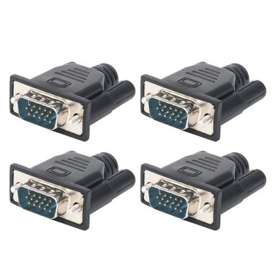 4 Stücke VGA Virtual Display Adapter Stecker Dummy Plug EDID Kopflos Ghost 8023