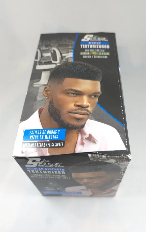 Kit de cabello Luster's SCurl Texturizador Fuerza Regular 2 CT Aceite de Oliva Argán Foto 3 de 4