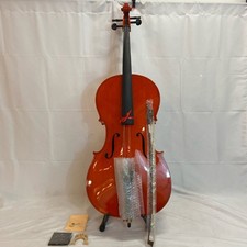 Cecilio CCO-100 4/4 Cello Set Natural w/ Bag, Bow, Rosin, Stand