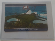 GRAEME MCDOWELL SIGNED GOLF  SCORECARD PEBBLE BEACH US OPEN 2010  PGA   2026