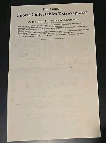 1976 Quad City Angels Minor League Baseball Program & Roster Signed Davenport IA - Picture 18 of 19