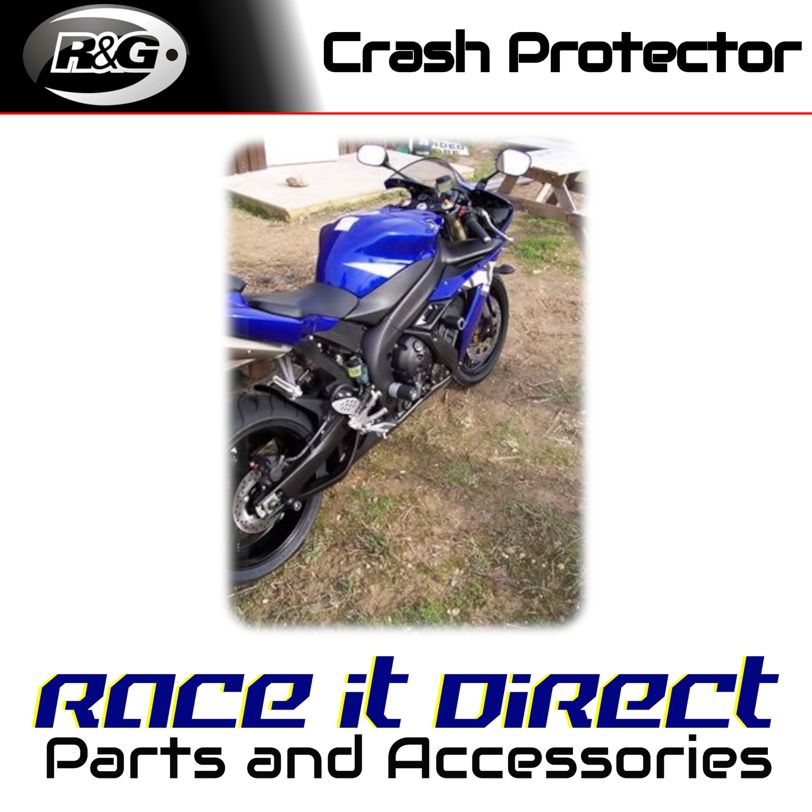 Crash Protectors for Yamaha YZF-R1 SP 2006 Swingarm Pivot R&G