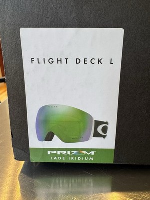 Oakley Ski Goggles Flight Deck L Prizm Jade Iridium | eBay